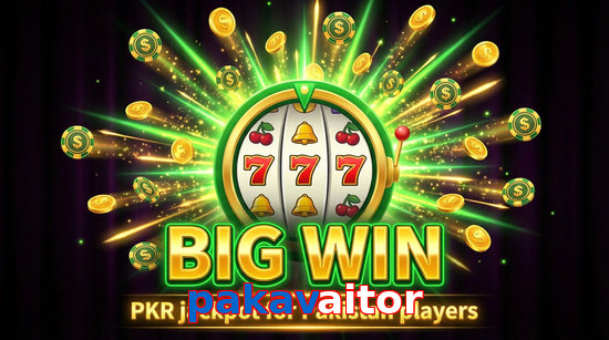 Big win animation on Pakavaitor slot game