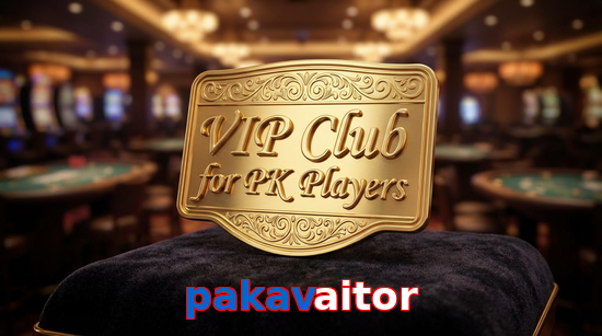 Main screen of Pakavaitor vip page for PK players